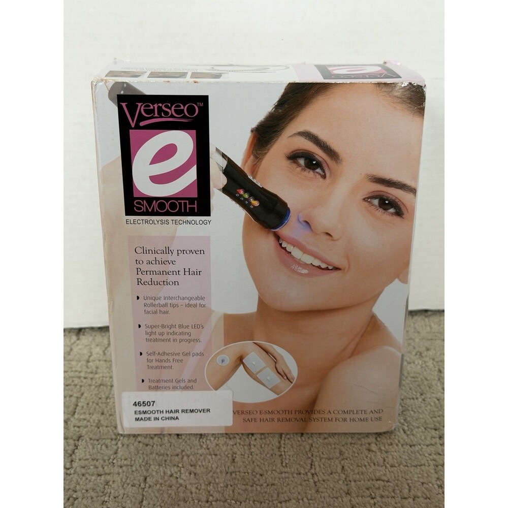 Verseo E Smooth Electrolysis Hair Reduction System Permanent Facial Body NEW